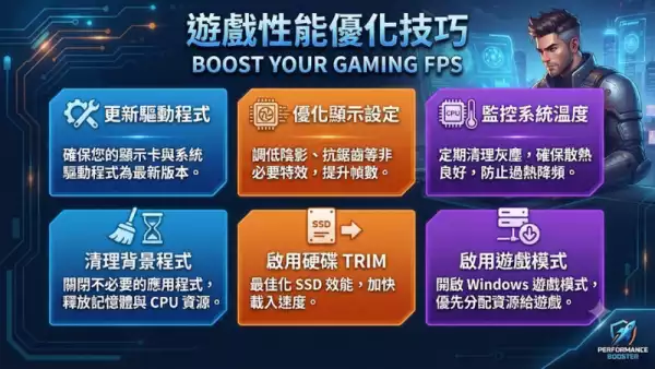 遊戲性能優化技巧