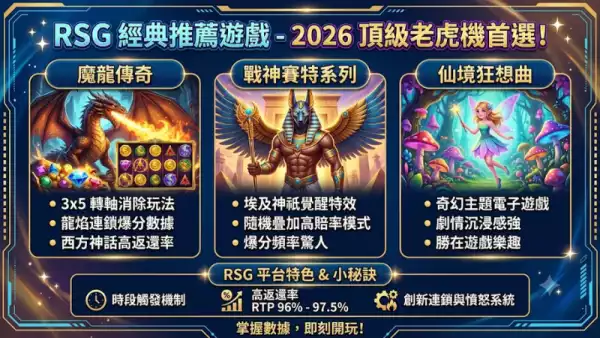 RSG經典推薦遊戲