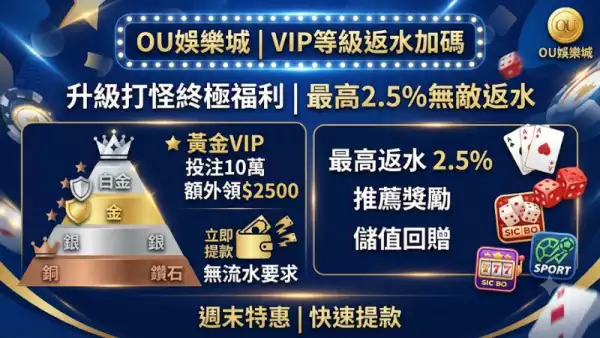 VIP等級返水加碼