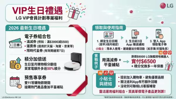 VIP生日禮遇