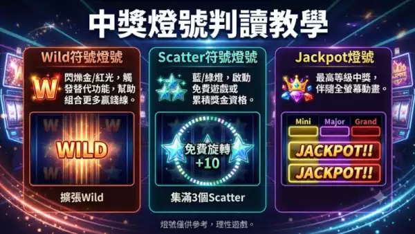 中獎燈號判讀教學