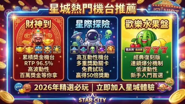 星城熱門機台推薦
