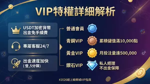 VIP特權詳細解析