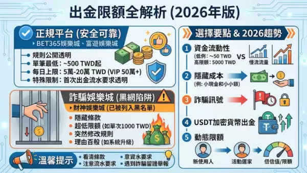 出金限額全解析