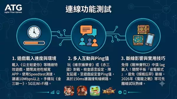 連線功能測試