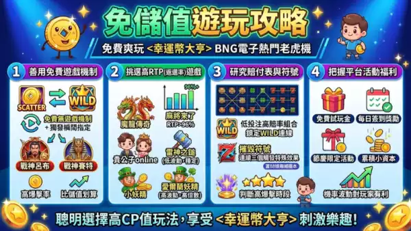 免儲值遊玩攻略