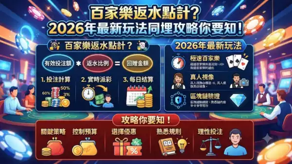 百家樂返水點計？2026年最新玩法同埋攻略你要知！