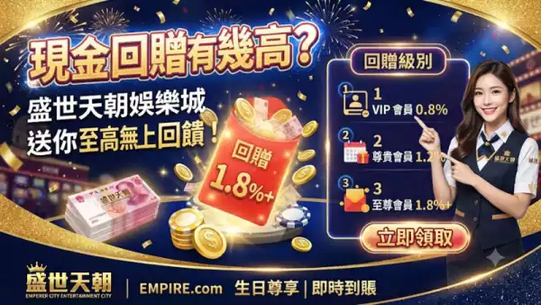 現金回贈有幾高？