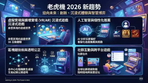 老虎機2026新趨勢