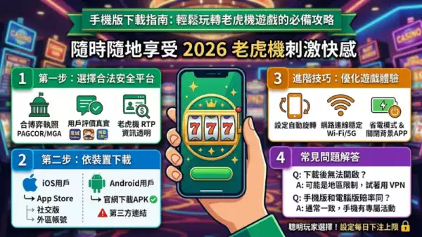 手機版下載指南：輕鬆玩轉老虎機遊戲的必備攻略