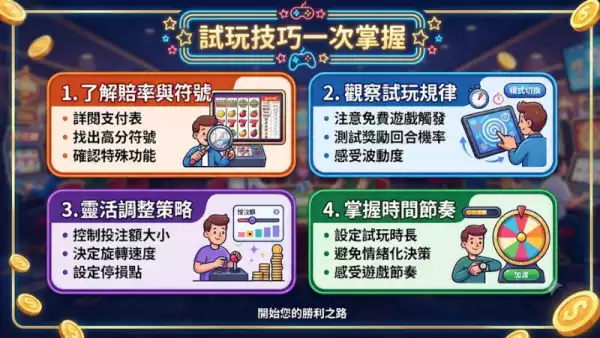 試玩技巧一次掌握