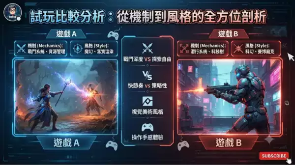 試玩比較分析