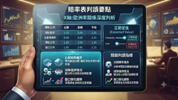 賠率表判讀要點