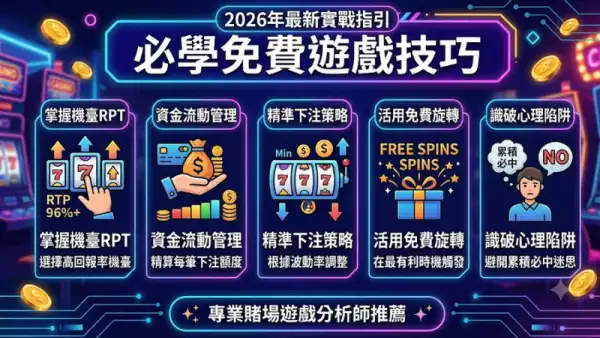 必學免費遊戲技巧