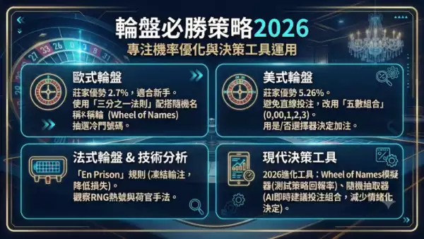 輪盤必勝策略2026